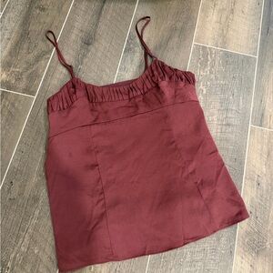 Banana Republic Burgundy Camisole Top
